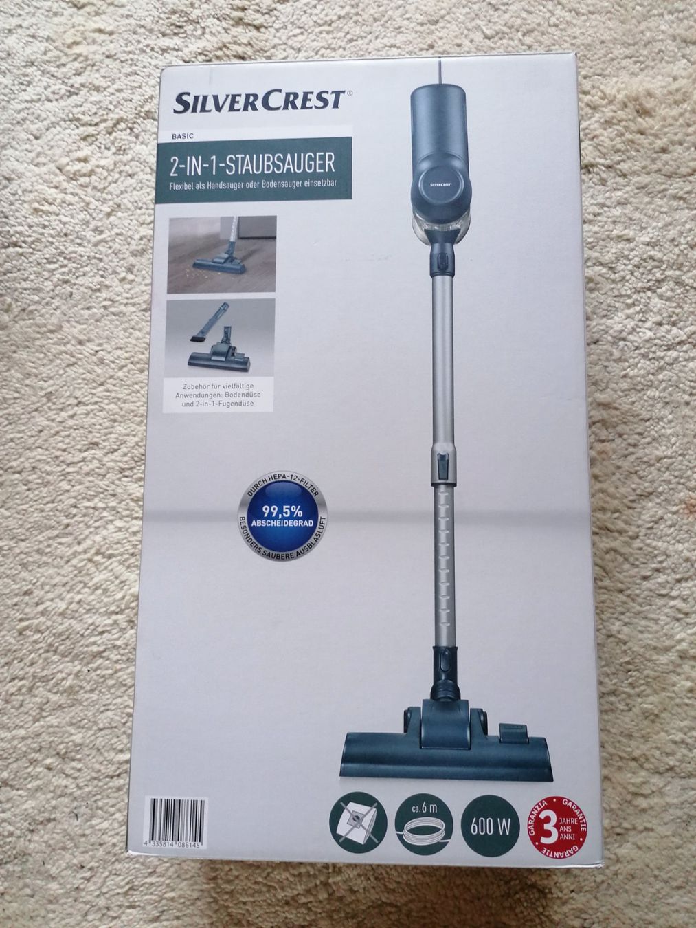 SilverCrest Staubsauger & Zubehör: Staubsauger ++neuwertig++ – Neu (gemäss Beschreibung) aus Aeugst am Albis von Stevens4 4