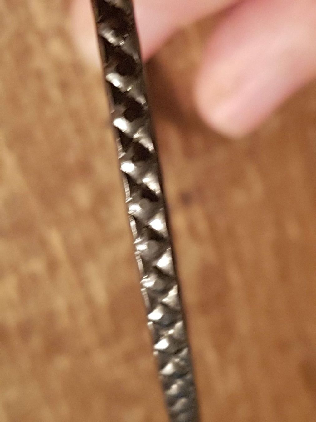 Bracciali & Braccialetti: dünner Armreif mit kariertem Muster – Usato da Ettingen venduto da Maranathatalitha 3