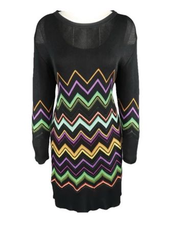 Stylish Zigzag Dress - Missoni 42 IT