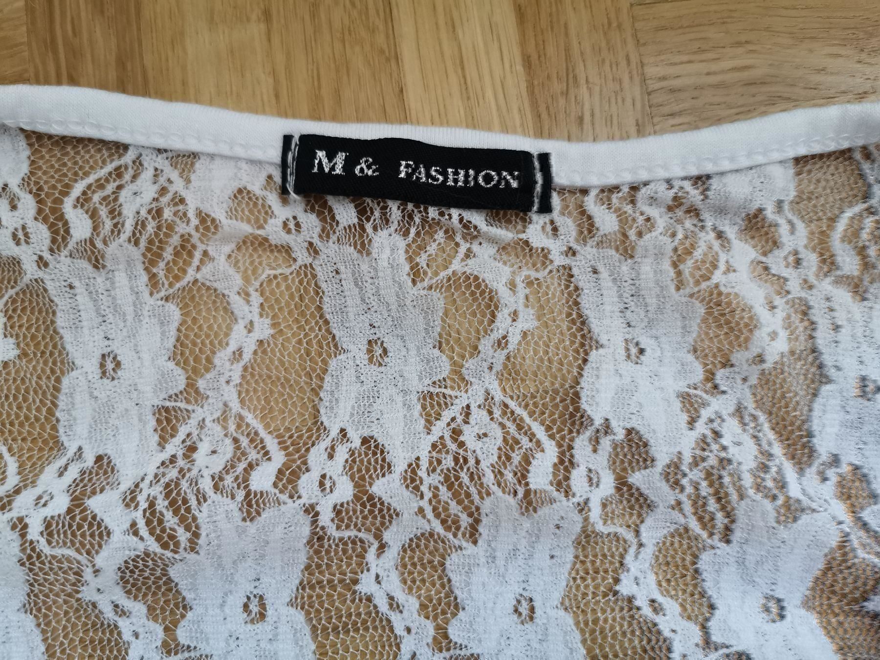 Top: Top mit Spitze weiss Gr. 36 (neu) – Nuovo (secondo la descrizione) da Stäfa venduto da flamingo_17 4
