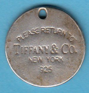 Medaillen: Jeton -- TIFFANY & Co. New York 925 – Gebraucht aus Gossau SG von Gallus00
