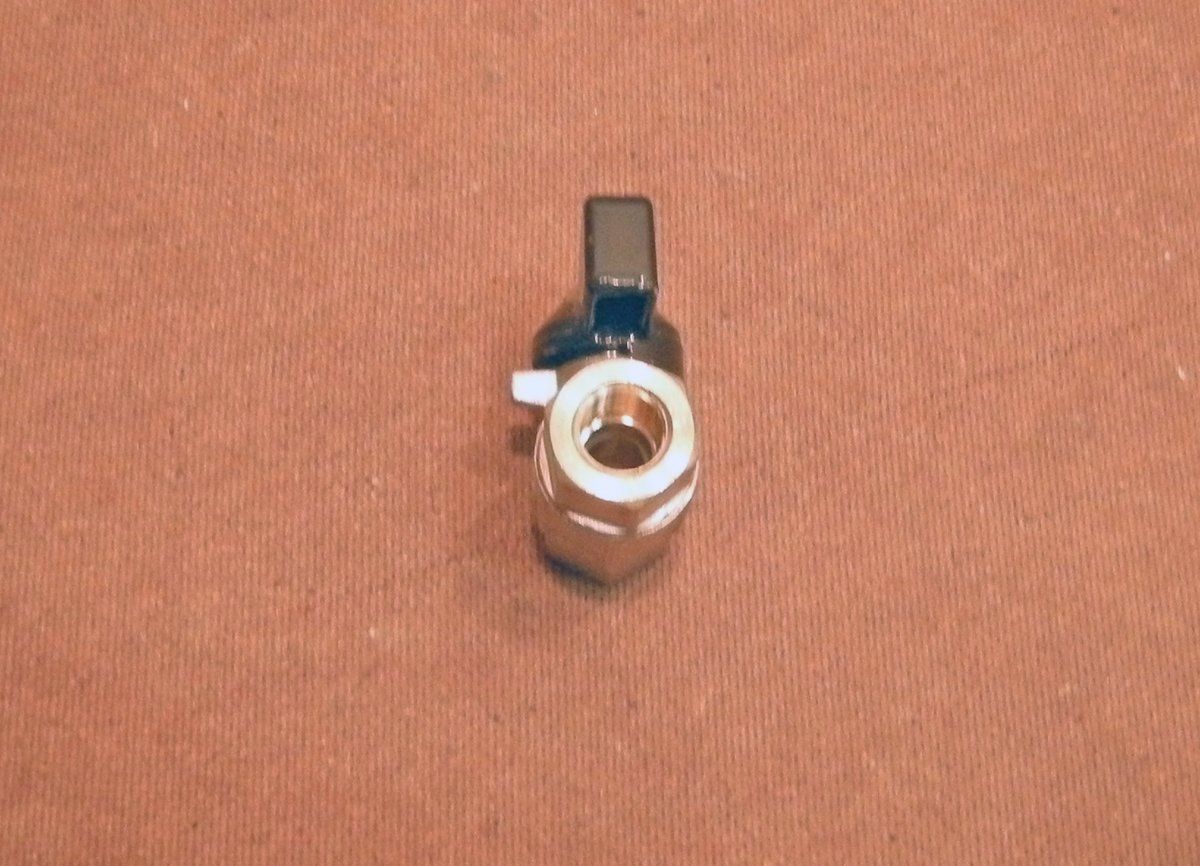 Rubinetteria: Geradesitzventil G 1/4" mit Flügel - DN 8 / PN 64W – Nuovo (secondo la descrizione) da Frenkendorf venduto da Dante-Schuggi 1