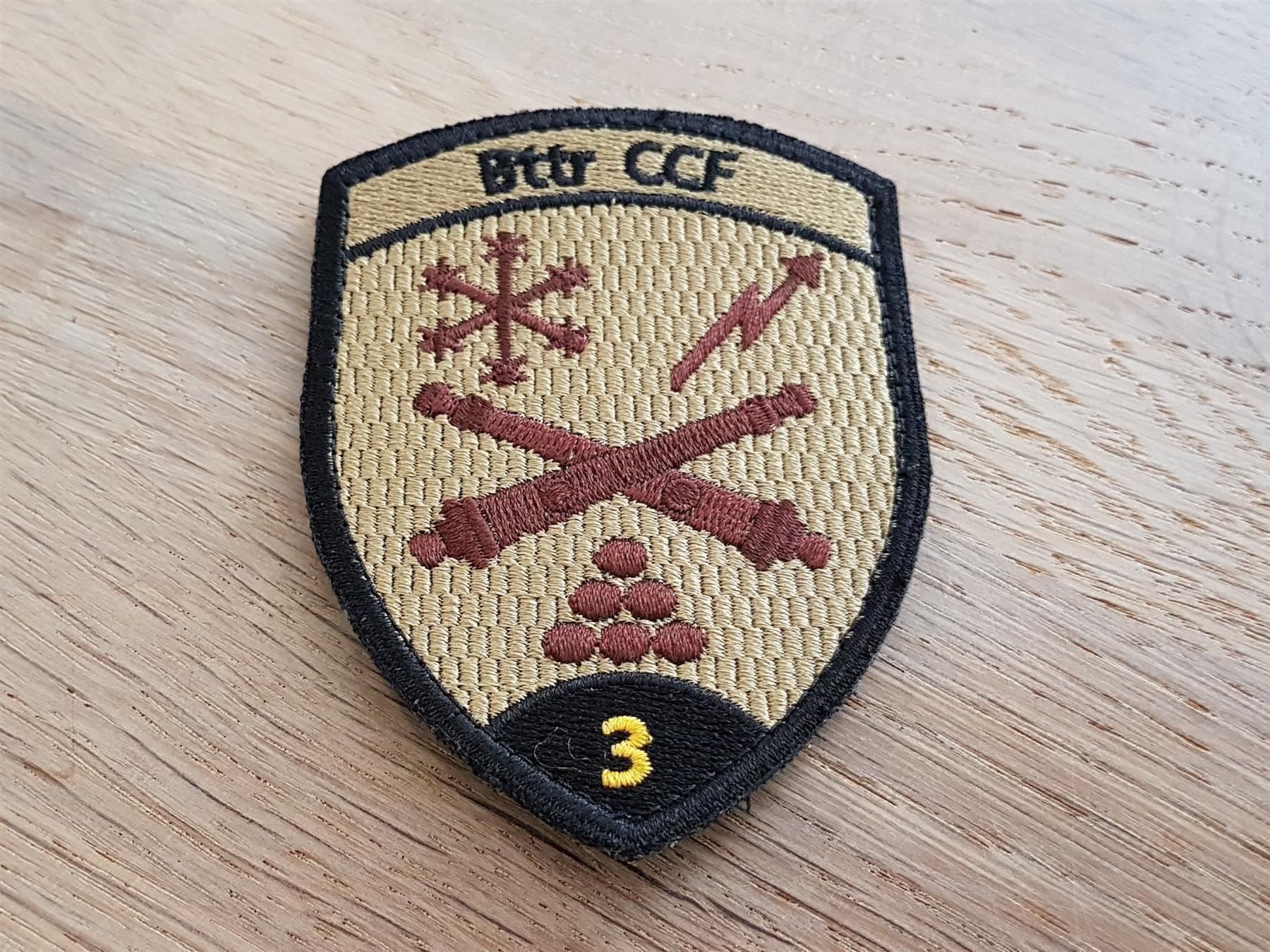 Placchette & Badge: Badge Bttr CCF 3 schwarz – Usato da Erlinsbach venduto da S700