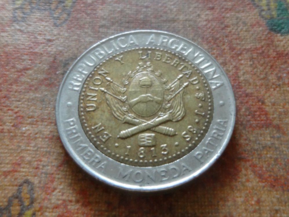 Tutti le monete: ARGENTINE  1  Peso  2013  (P) – Usato da Romanel-sur-Lausanne venduto da Swift13 1