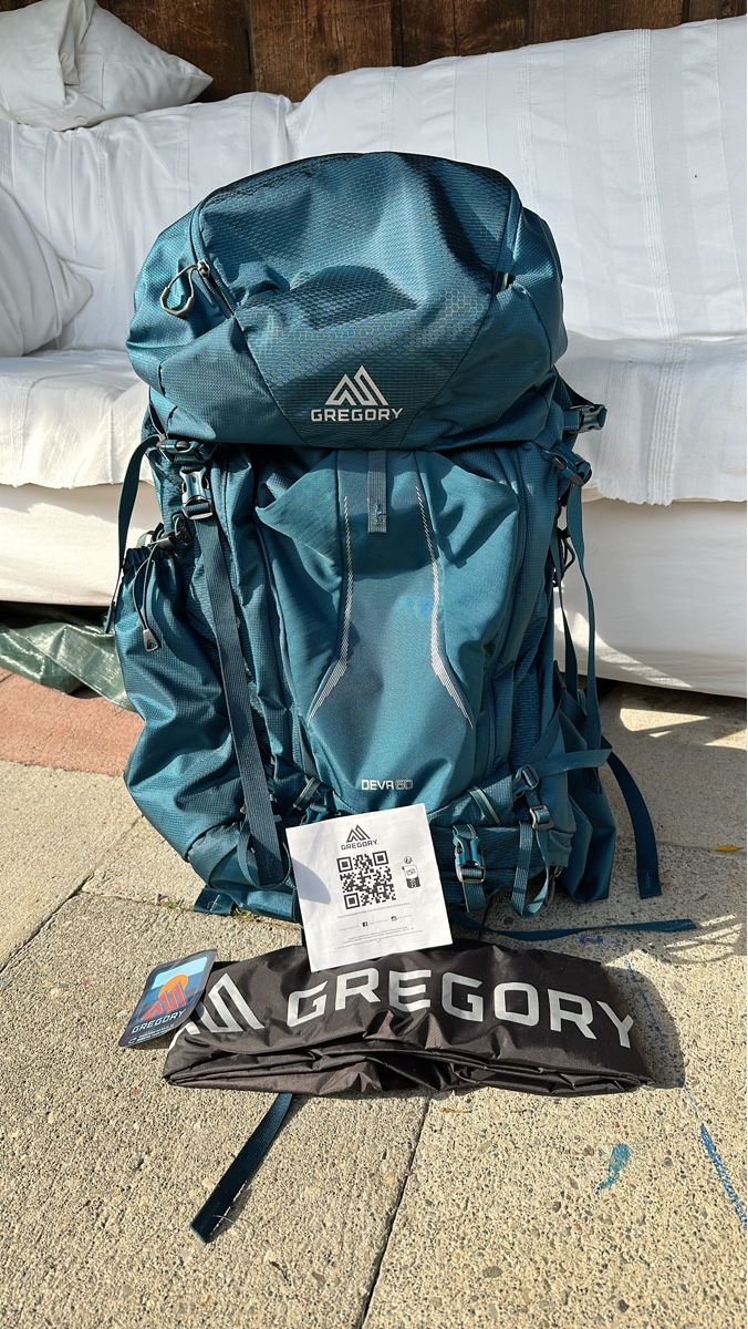 Gregory Zaini: Gregory Deva 60 RC Rucksack neuwertig – Nuovo (secondo la descrizione) da Meilen venduto da Pat32 1