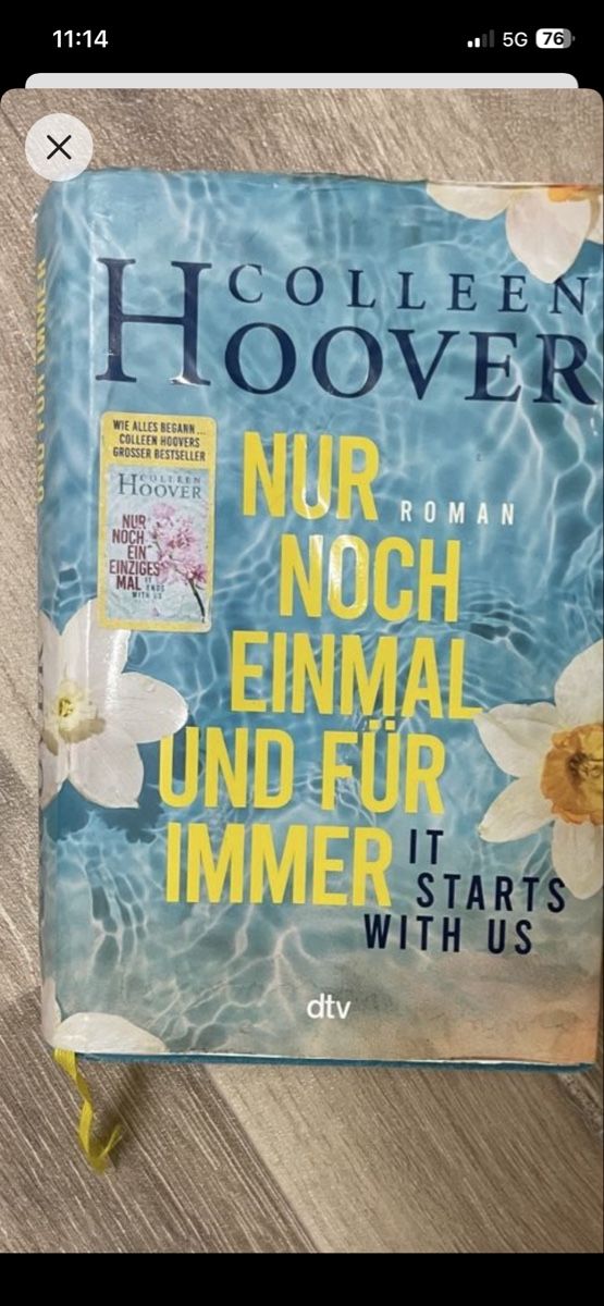 Bücher: Colleen Hoover Romane 4 Bücher – Gebraucht aus Schliern b. Köniz von Lorena.h 1