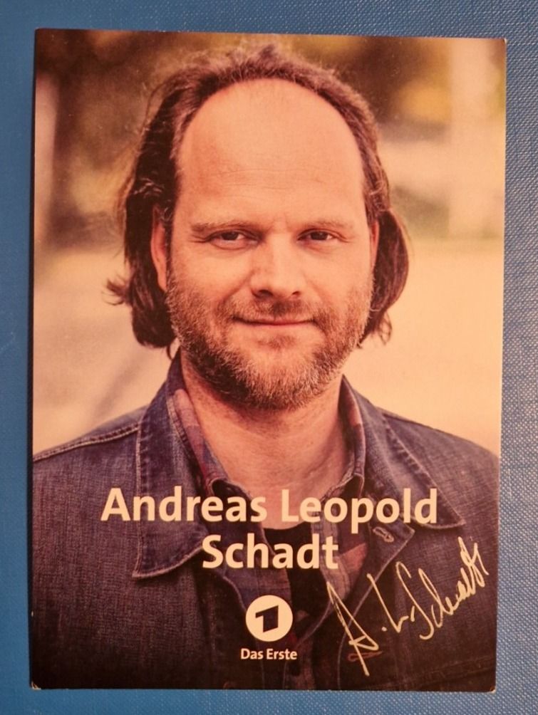 Autografi: Andreas Leopold Schadt - handsigniert – Usato da Menziken venduto da Autogramme