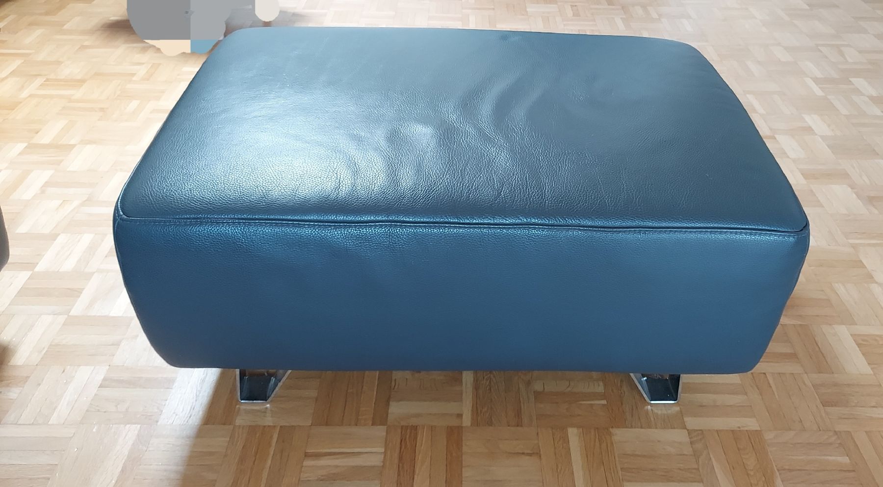 Sofas: Musterring Ecksofa Leder grau mit Hocker guter Zustand  – Gebraucht aus Nottwil von PStoeck 4