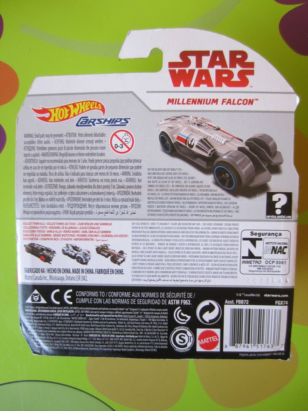 Hot Wheels Modellini d'auto: Hot Wheels Millenium Falcon Modellauto Fabrikneu – Nuovo e nell'imballaggio originale da Sursee venduto da Tschiger 3