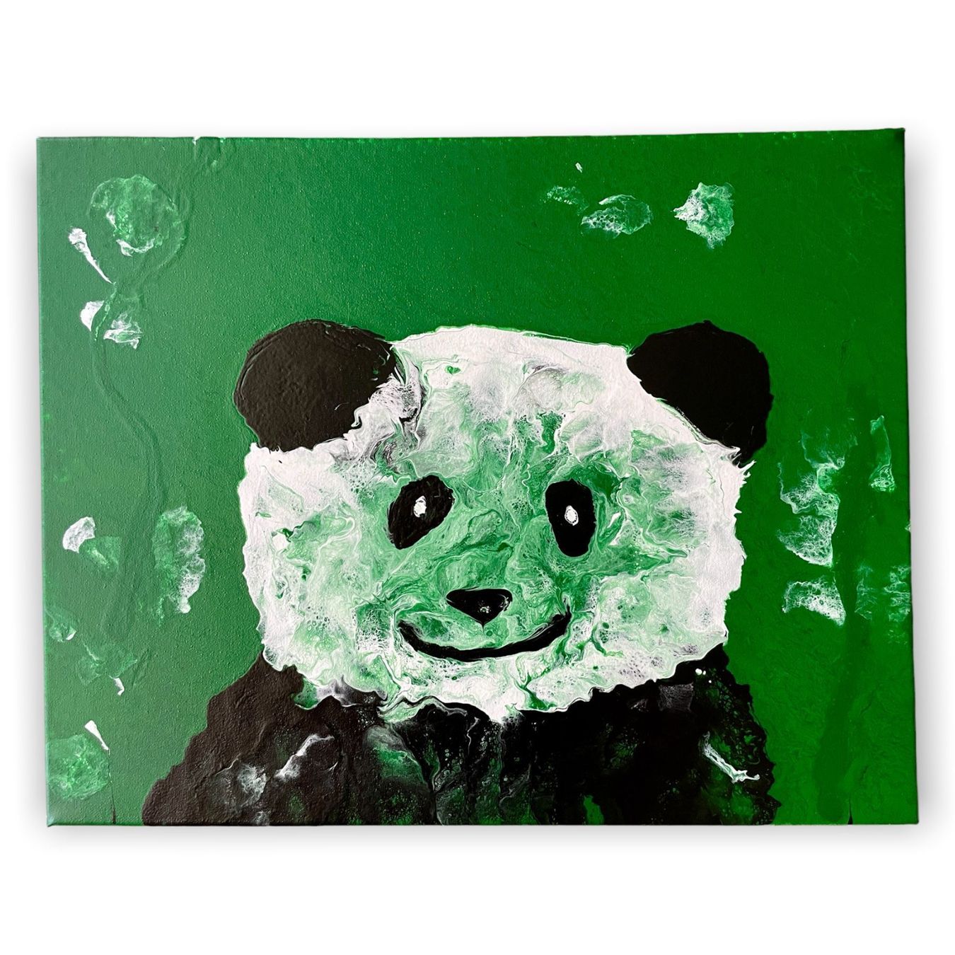 Dipinti: Gemälde Panda Einzelstück 40x50 – Nuovo (secondo la descrizione) da Hochdorf venduto da Jasminurschel