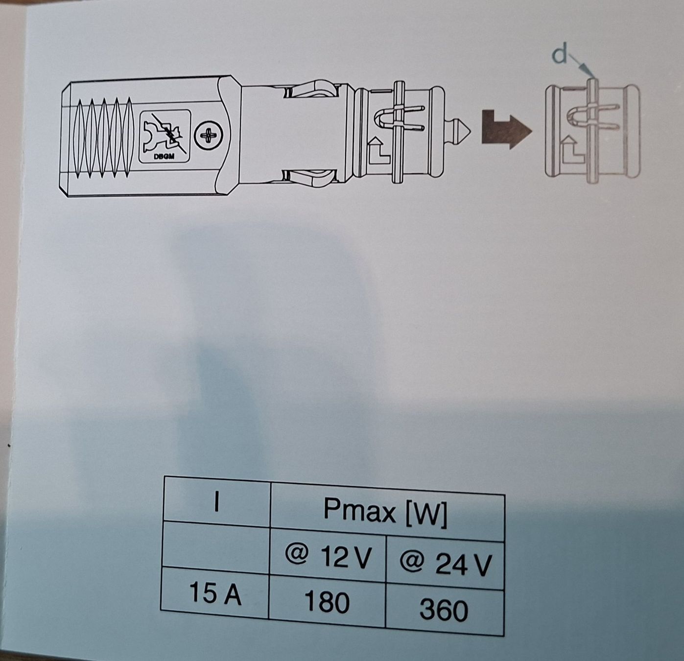 Radiocomunicazione: DC-Kabel ca 30cm, PowerPole - Zigaretten-Stecker 15 Ampere – Nuovo e nell'imballaggio originale da Olten venduto da hb9tpu 3