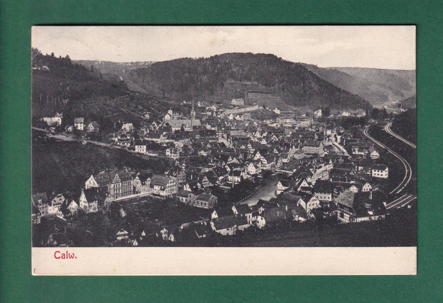 Ansichtskarten: CALW - 1907 – Gebraucht aus Pully von nicecards-shop