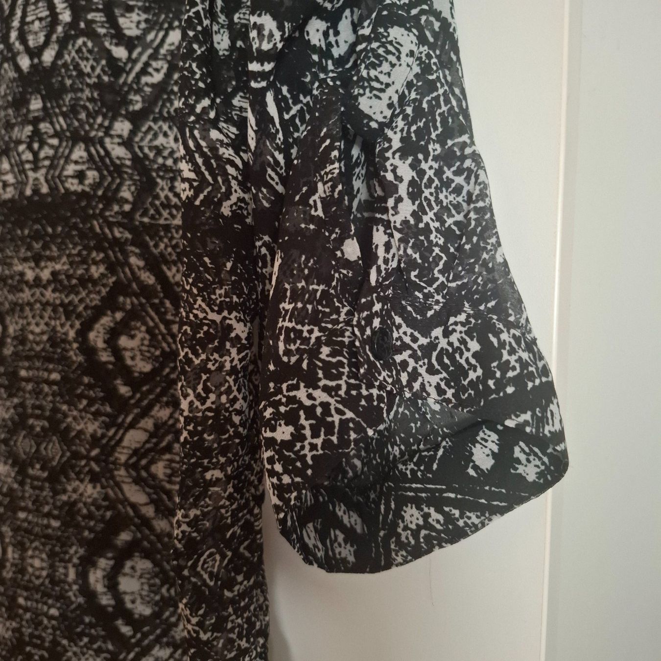 Camicette: Damen Bluse, schwarz/weiss, Gr. 36 – Usato da Sisseln AG venduto da Tropea4334 3