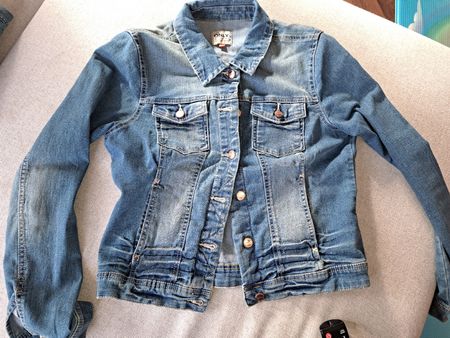 ONLY Jeansjacke, Gr. 40, Damen, Übergangsjacke