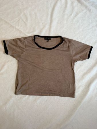 TOPSHOP Crop Shirt