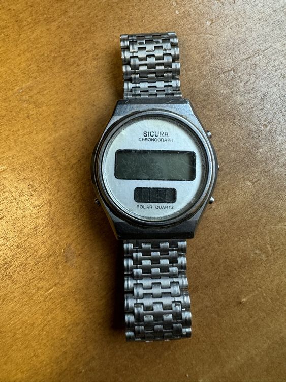 Montre Bracelet Vintage Sicura - État Très Bon - Unisexe Adulte
