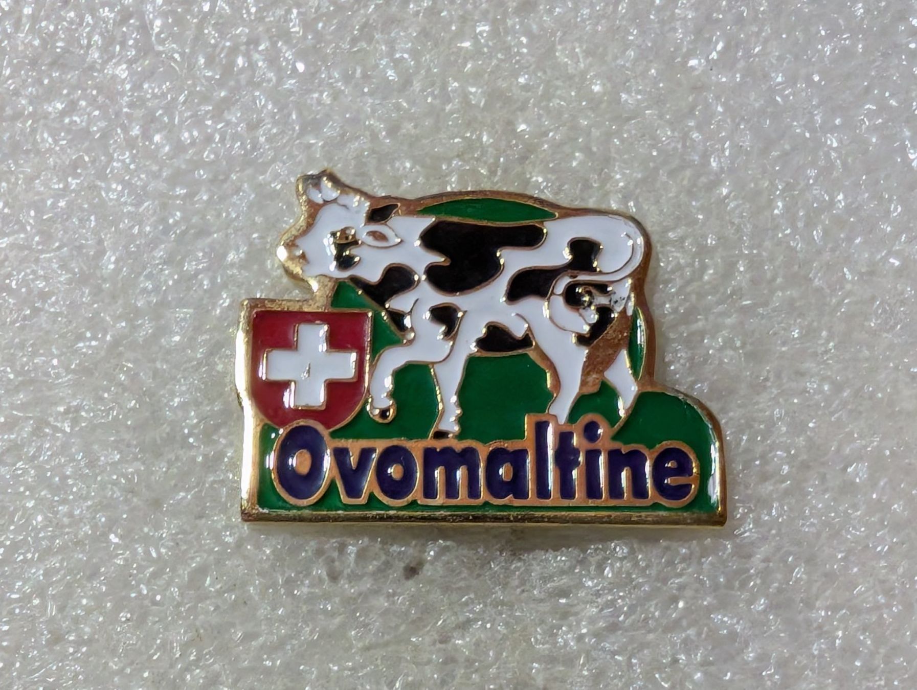 Placchette & Badge: Ansteckpin 3: Ovomaltine – Usato da Oppligen venduto da Pin-Fall-Shop
