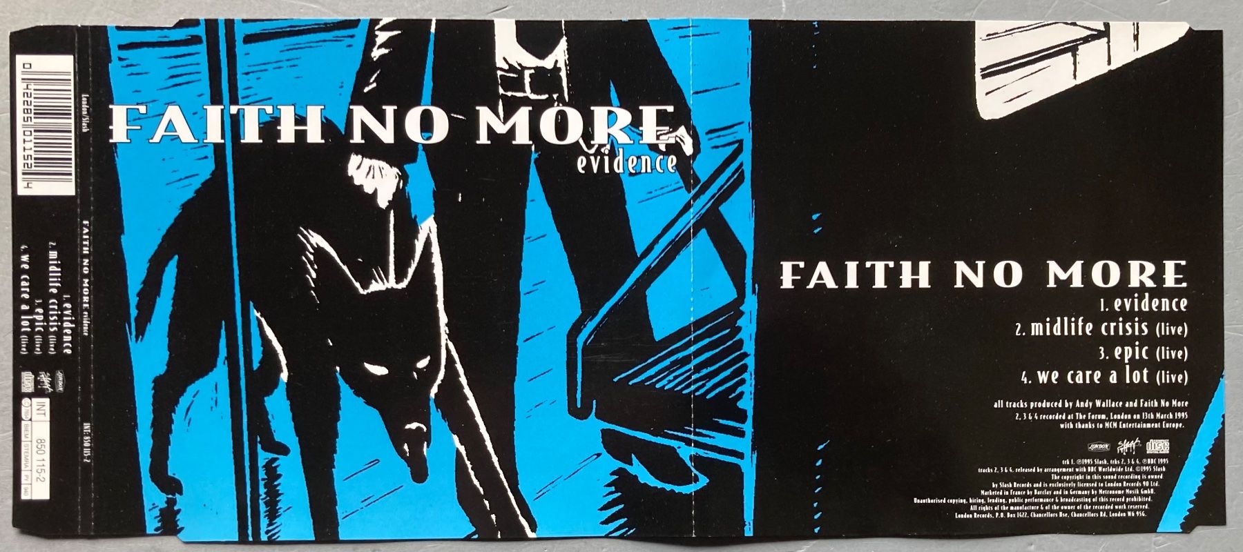 CD: FAITH NO MORE - EVIDENCE – Usato da Poliez-Pittet venduto da Newtown-Records 1
