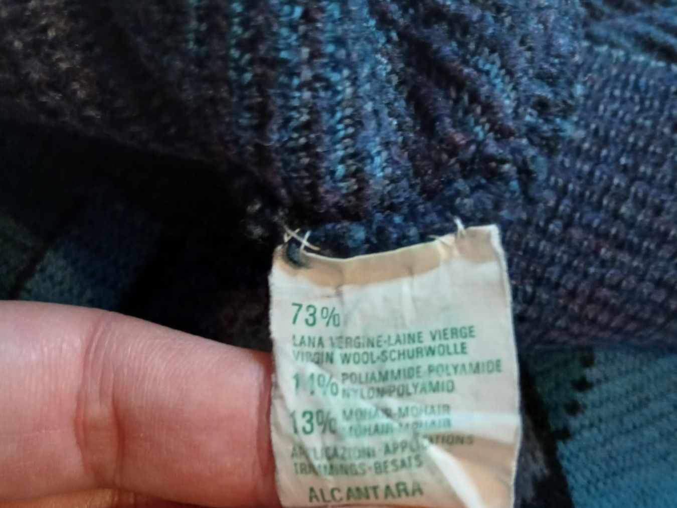 Maglioni & Felpe: Herren Pullover Vintage Wolle Gr. 50-52 – Usato da Mellingen venduto da PieZ 3