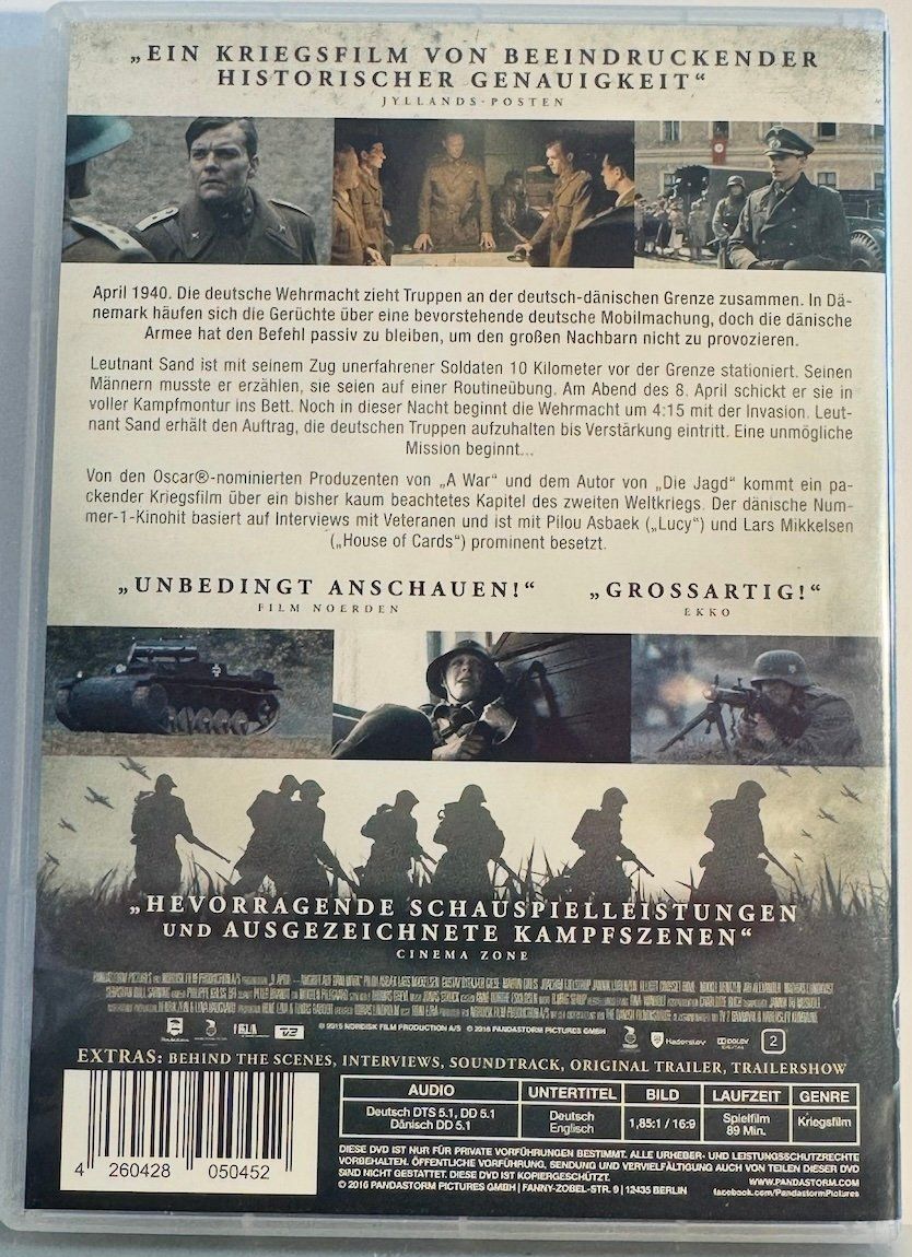 Alle DVDs: DVD 9. APRIL - ANGRIFF AUF DÄNEMARK – Gebraucht aus Wisen von gigisna 2