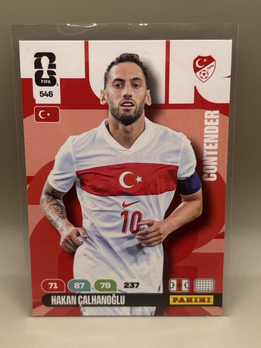 Panini Carte collezionabili: Panini Adrenalyn XL - 546 - Hakan Calhanoglu – Nuovo (secondo la descrizione) da Oberbuchsiten venduto da Bananefrappe93