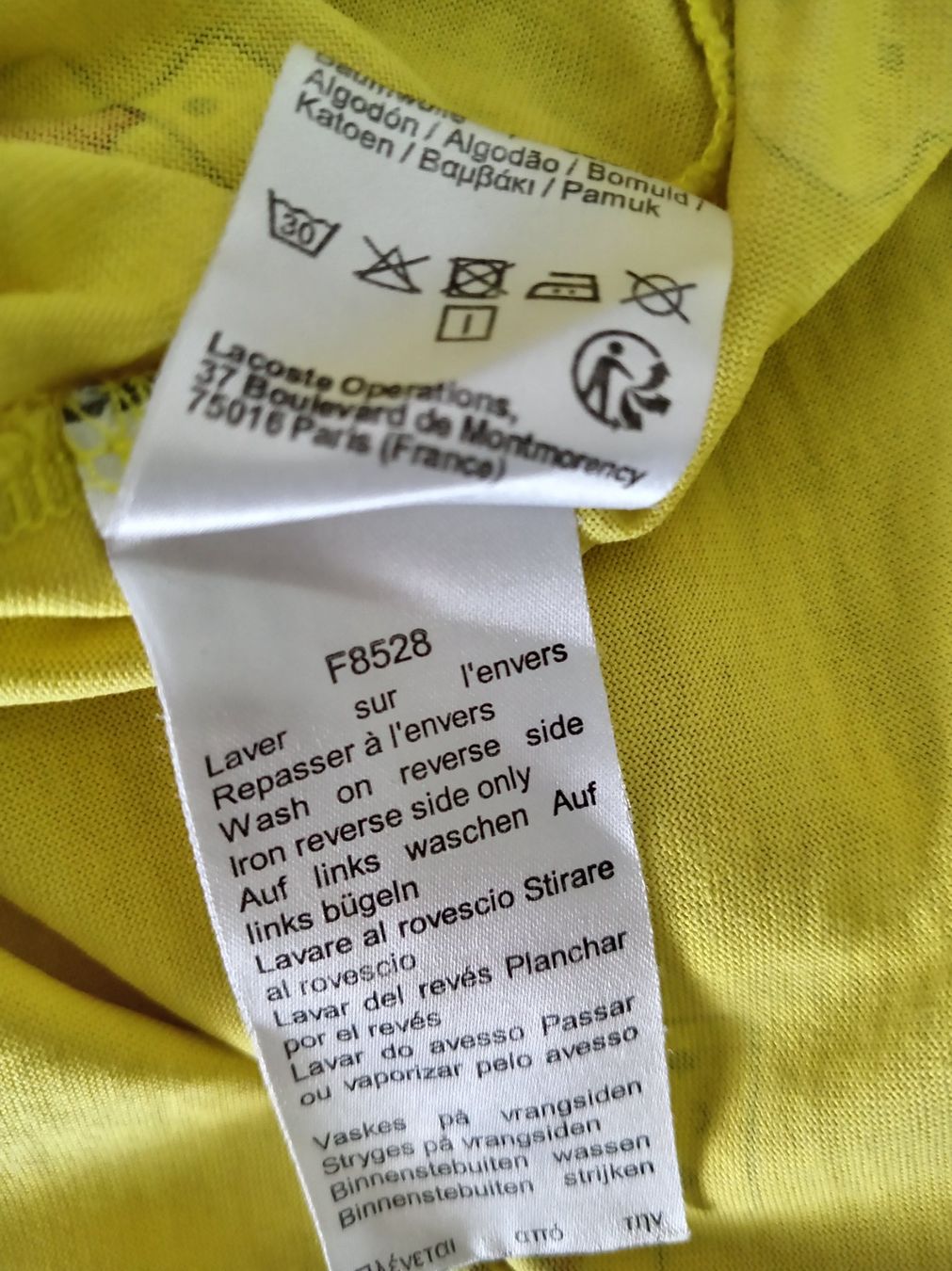 Lacoste T-shirt: Lacoste T-Shirt – Usato da Wängi venduto da Maelstrom 3