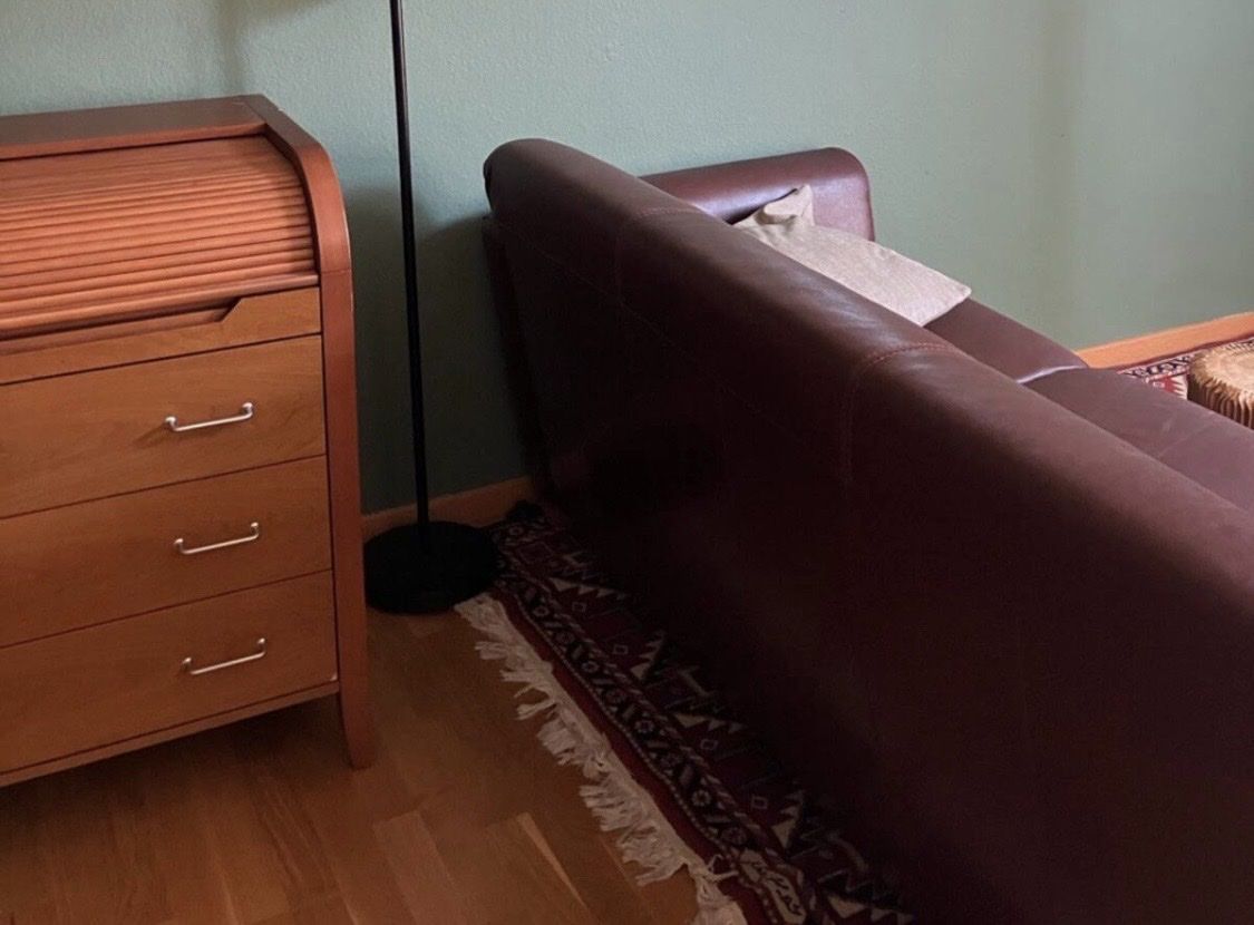 Divani: Cognacfarbenes Ledersofa – Usato da Winterthur venduto da Lou_Be 2