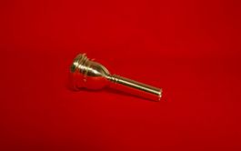 Tenor-/Bassposaunen Mundstück Courtois L (vergoldet)