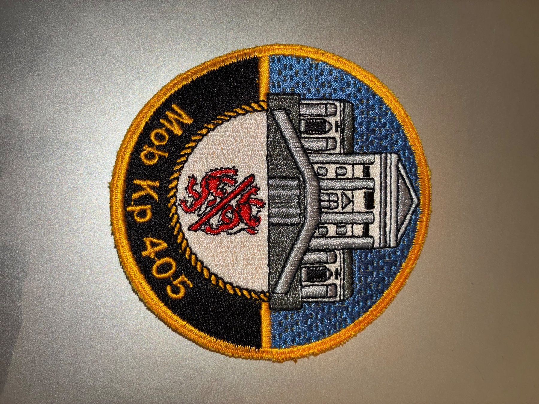 Schweizer Armee Toppe: Badge Mob Kp 405 – Usato da Oberiberg venduto da reimet