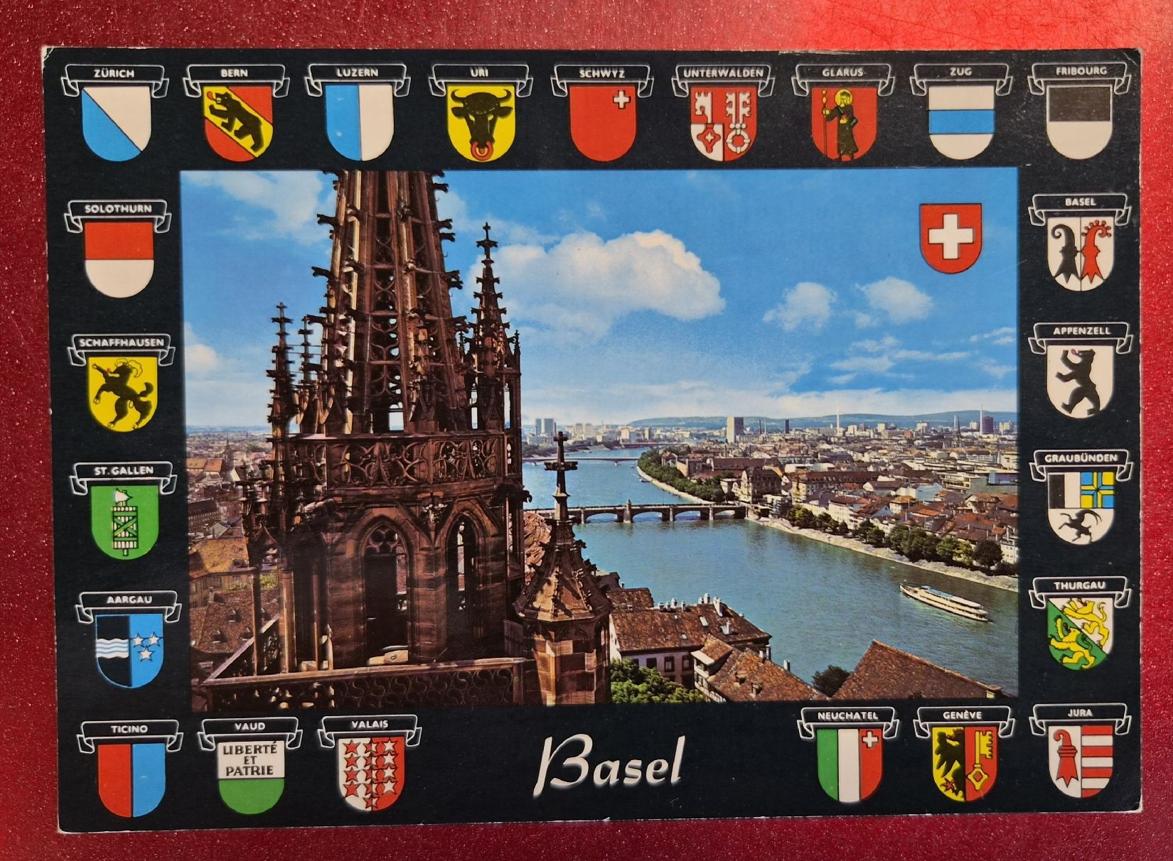 Ansichtskarten: Basel top/neu – Neu (gemäss Beschreibung) aus Melchnau von Fishel