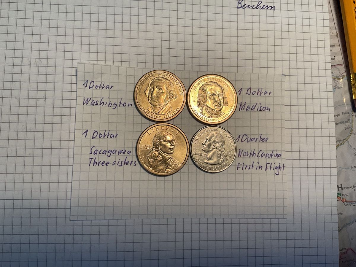 Tutti le monete: USA Presedenten Dollar – Usato da Ursenbach venduto da tho_8s6p