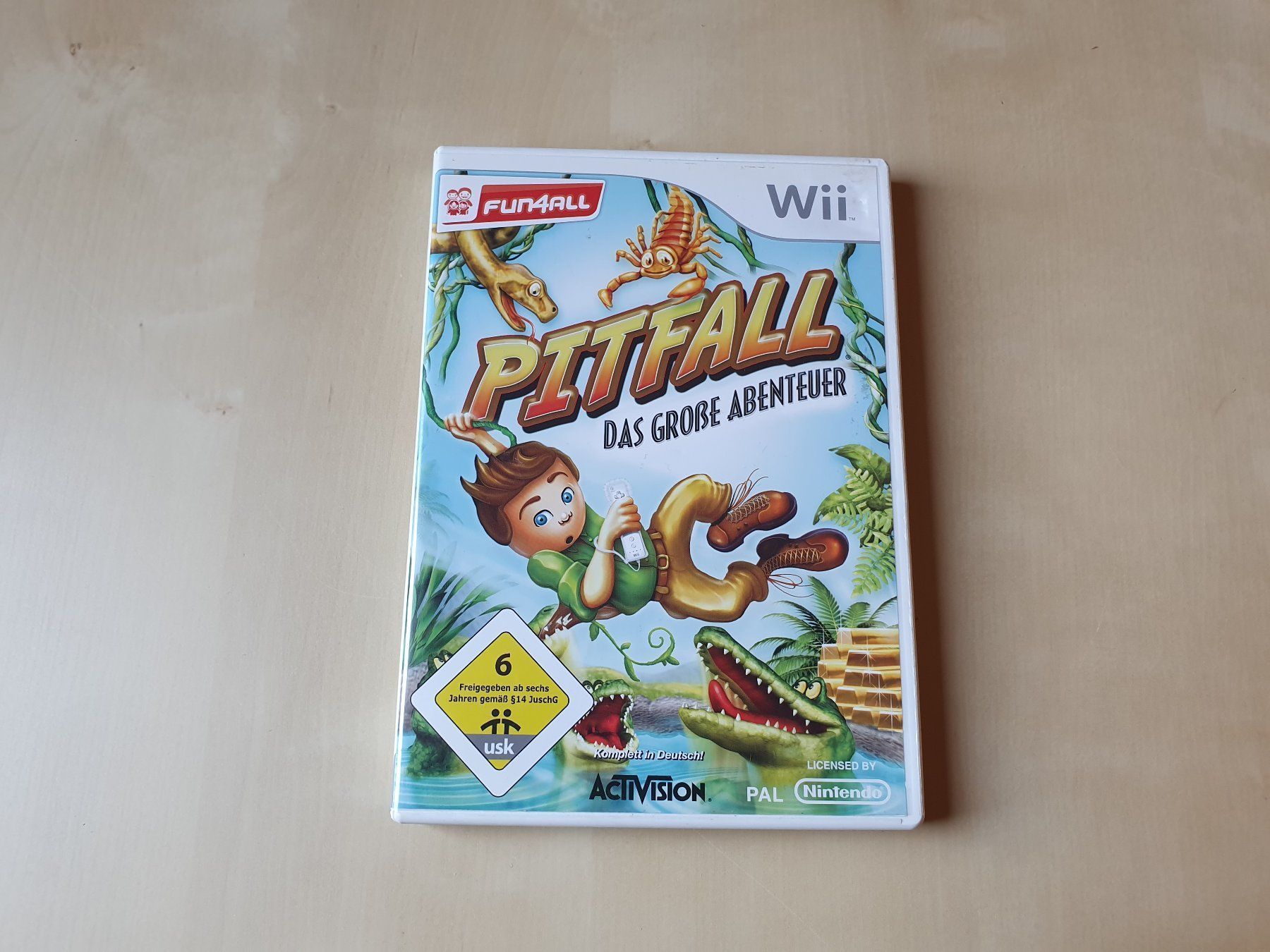 Nintendo Giochi: Pitfall das grosse Abenteuer – Usato da Stansstad venduto da collectorsshop