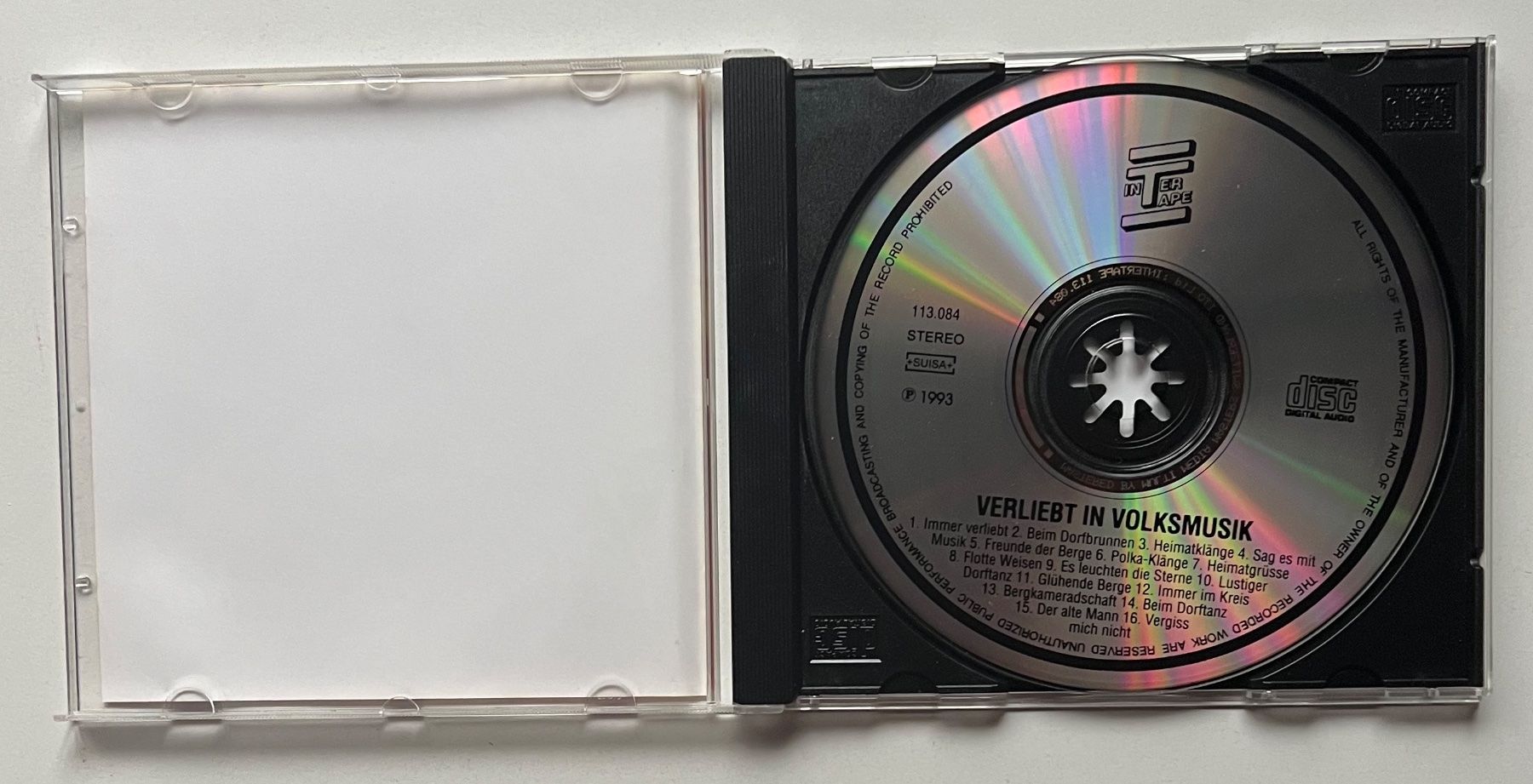 CD: Verliebt in Volksmusik – Usato da Näfels venduto da rottabi 2