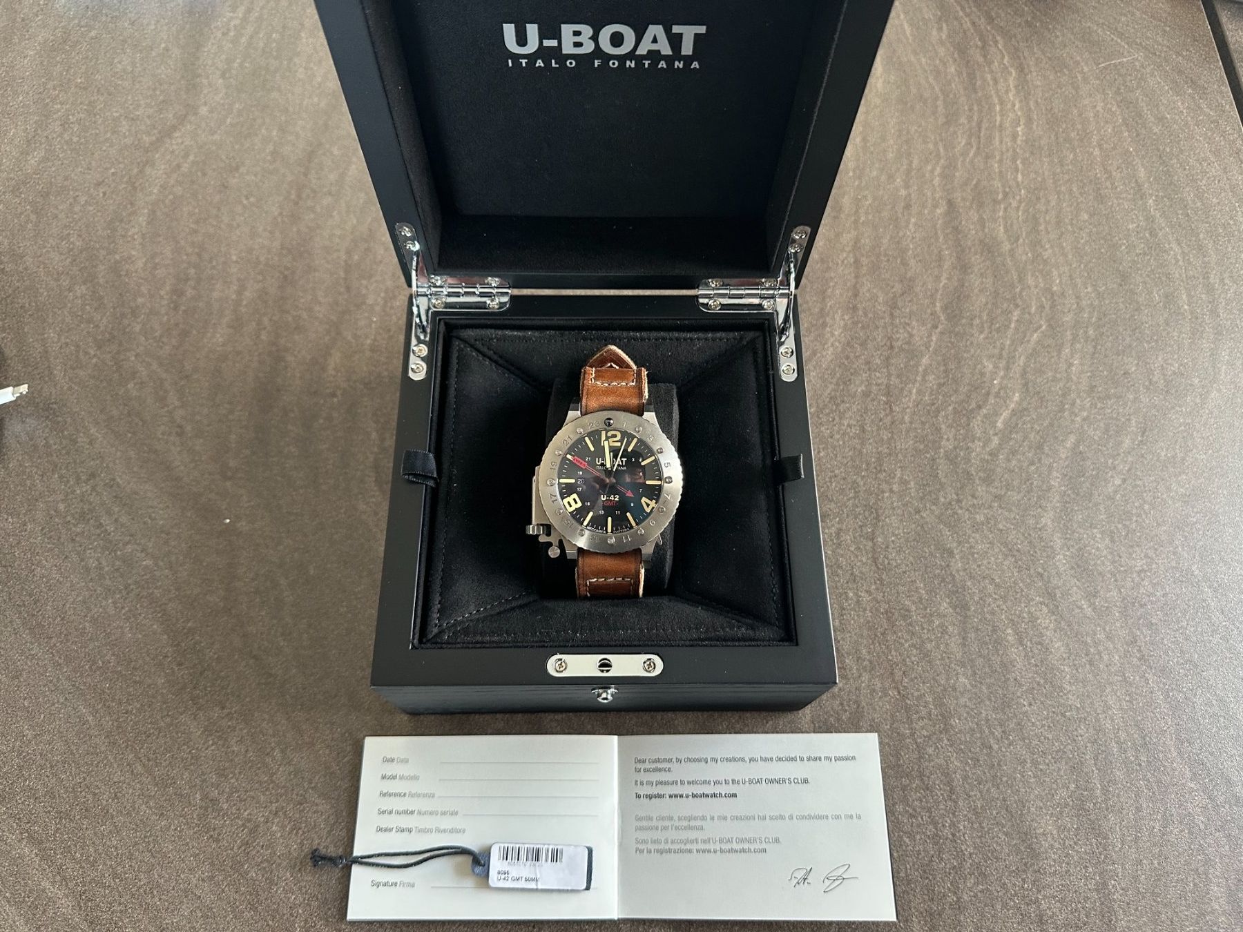 Orologi: U-Boat U-42 GMT – Usato da Forch venduto da Manantiales2024 4