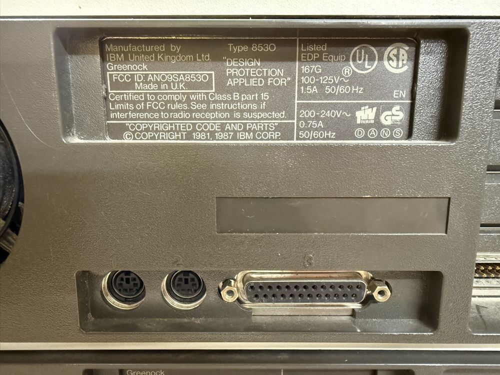 2x Vintage IBM PS/2 Computer (Personal System/2) – Für Samml (Gebraucht ...