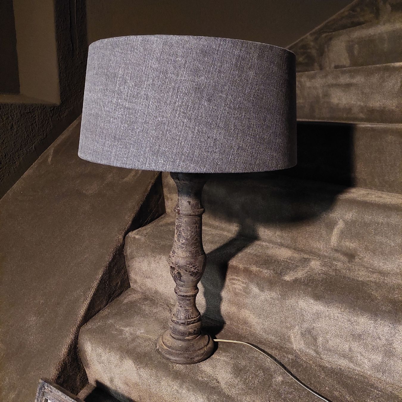 Lampade: Stehlampe mit Stoffschirm – Nuovo (secondo la descrizione) da Sempach venduto da Charluky