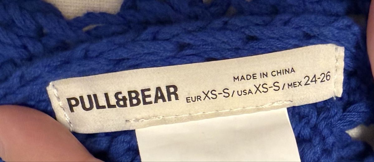 Pullover & Sweatshirts: Blauer Häkel-Cardigan – Gebraucht aus Rorschach von Tara234 3