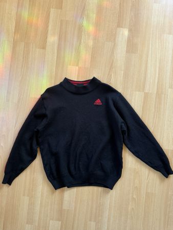 Adidas Pullover schwarz rot