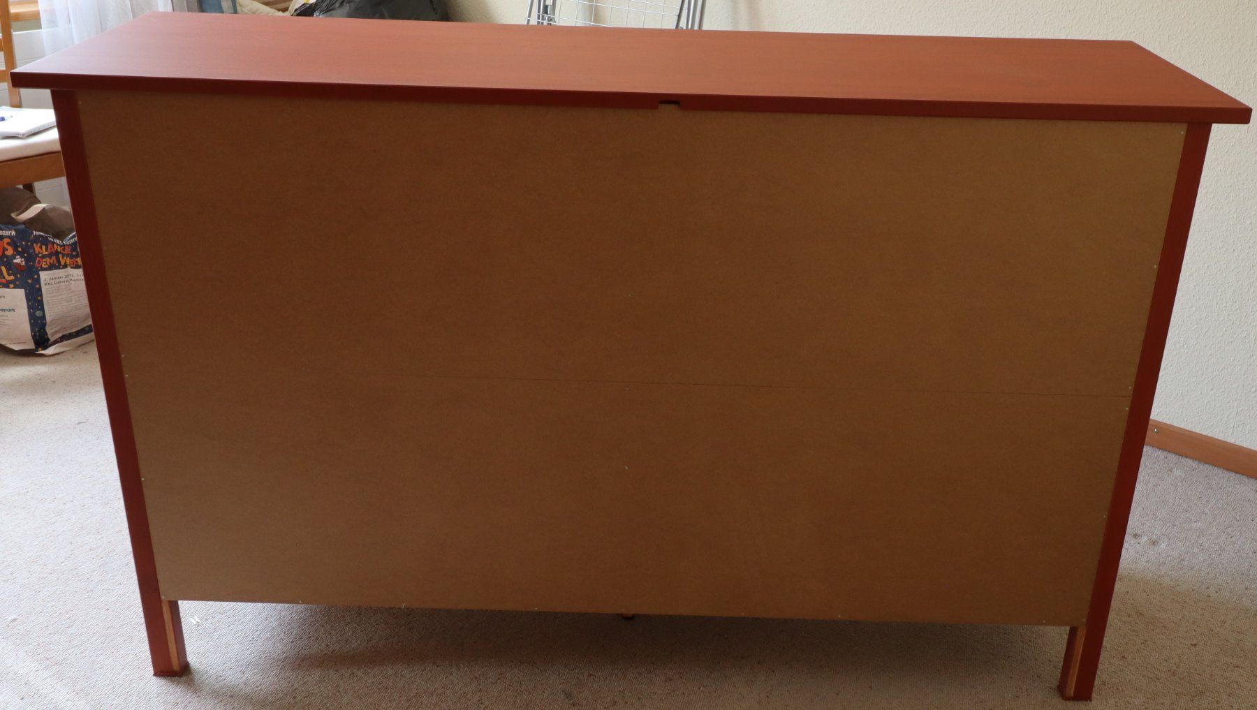 Cassettiere: Kommode - IKEA HEMNES mit 8 Schubladen Rostrot – Usato da Hagendorn venduto da and_f6dj 4