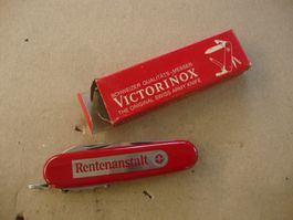 Sackmesser Victorinox, Officier, Reklame "Rentenanstalt"