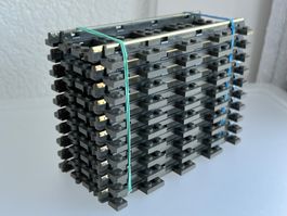 LEGO 9v Schienen Gerade 10 stk.