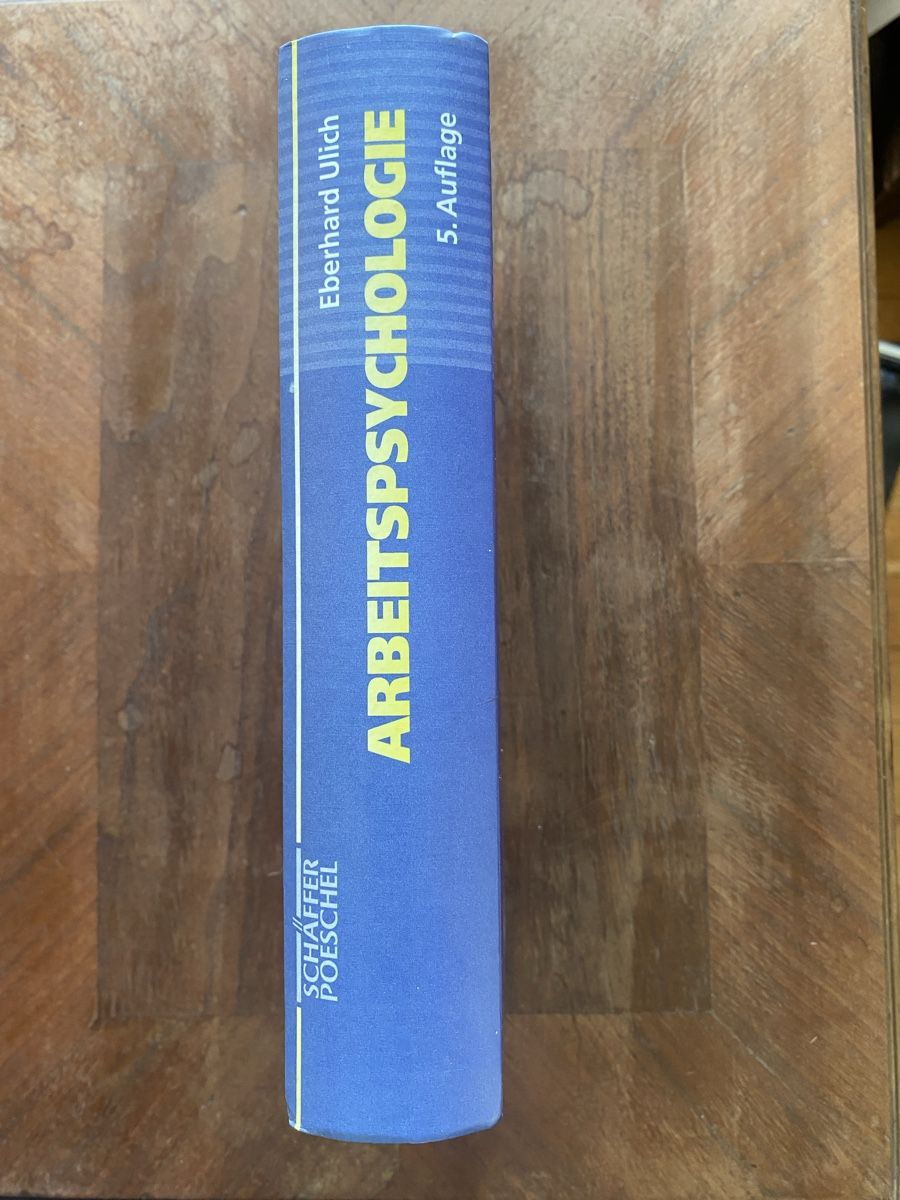 Libri: Arbeitspsychologie – Usato da Aathal-Seegräben venduto da wagenburg01 1
