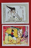 EUROPA SATZ 1051 1052 ZIRKUS CLOWN 2002** POSTFRISCH
