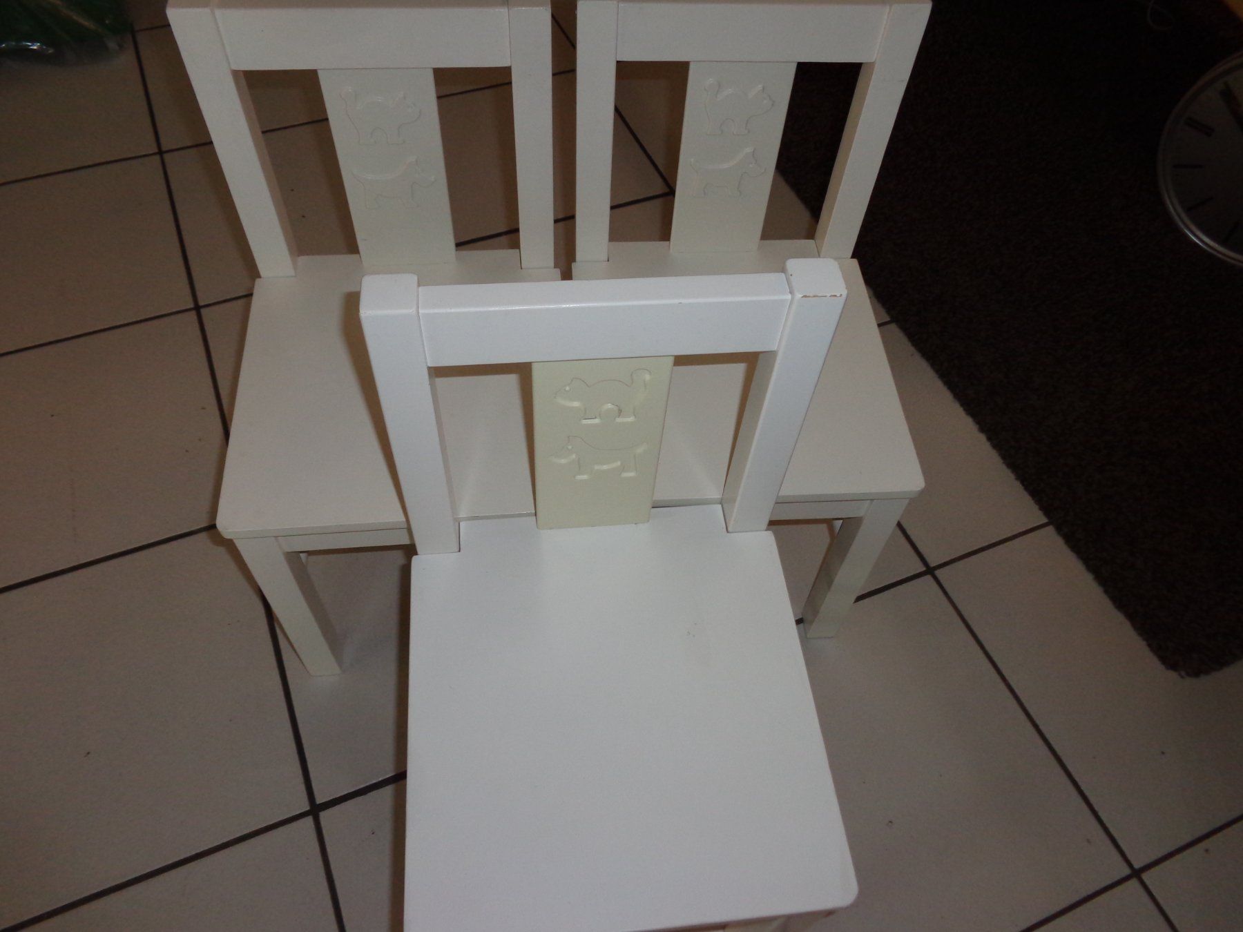 Ikea Sedie: Kinderstühle weiss – Usato da Liestal venduto da Gecko16 5