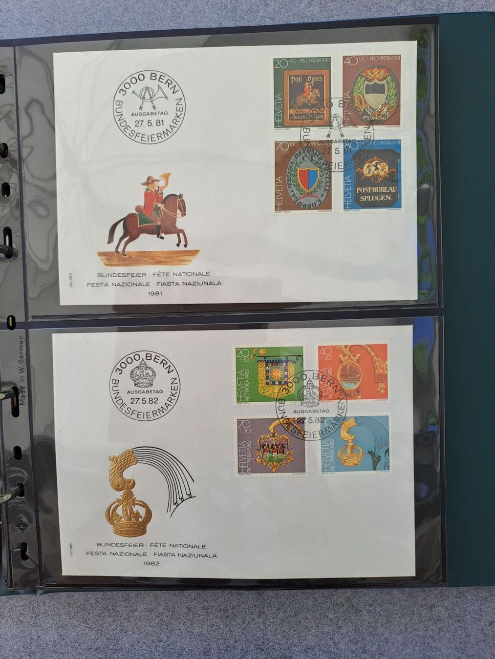 Tous les timbres: Briefmarken Pro Patria Ersttagsbriefe – D'occasion à Lenggenwil par giamei 1