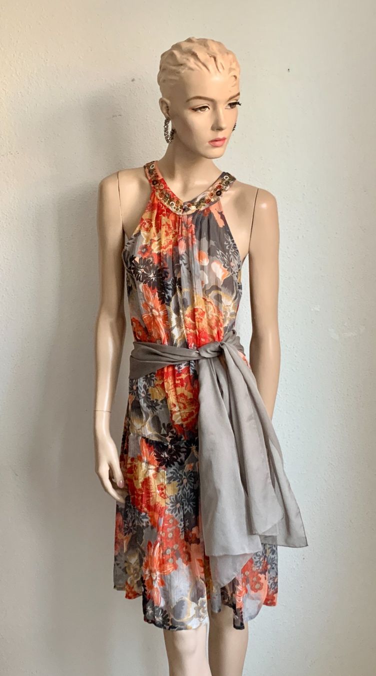 Vestiti: Luftiges Sommerkleid mit Schal – Usato da Kloten venduto da Nephty 7