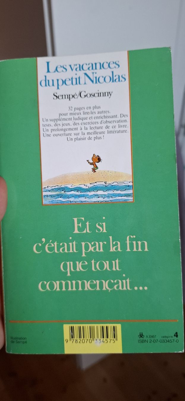 Libri: Buch Les vacances du petit Nicolas Sempé/Goscinny – Usato da Niederstocken venduto da Cocos_nut 1