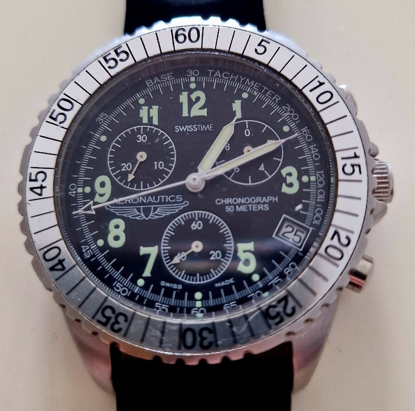 Swiss Uhren: SwissTime chrongraph – Gebraucht aus wetzikon von Bestedienste 2