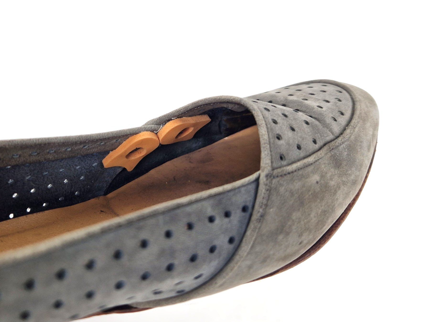 Scarpe da donna: Damen Ballerinas Leder Gr. 39 – Usato da Basel venduto da Restwert_Basel 2