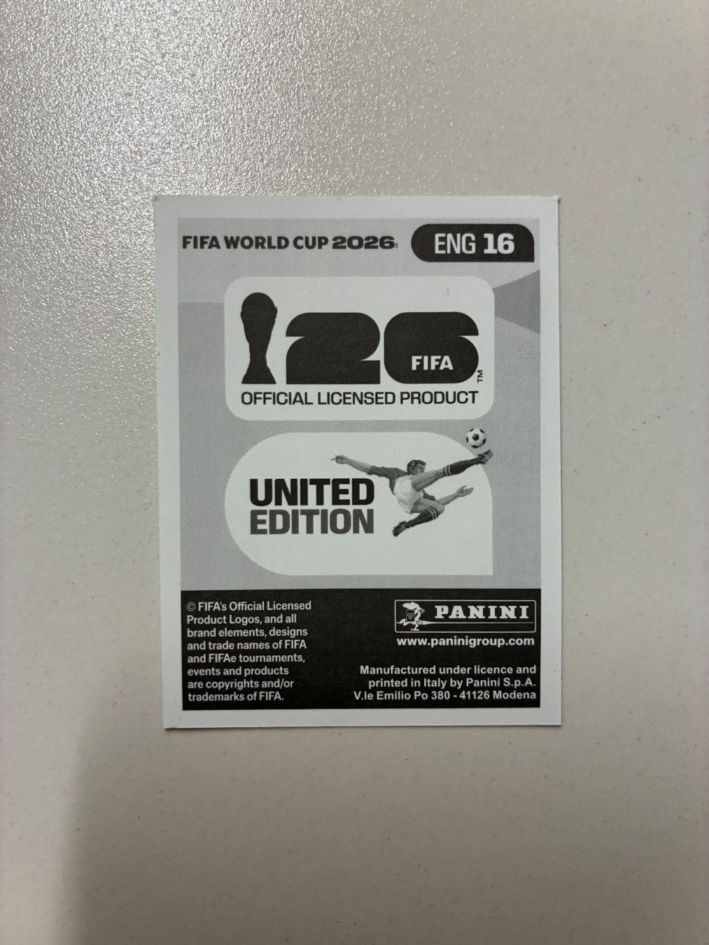 Panini Carte collezionabili: Panini WM 2026 Mexiko Sticker - ENG16 – Nuovo (secondo la descrizione) da Basel venduto da yac_h5js 1